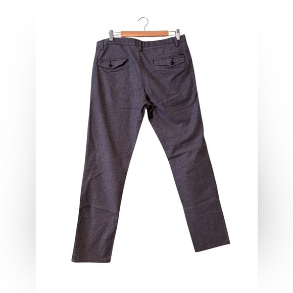 Hugo Boss Orange Men’s Slim Fit Gray Work Trouser-Size 34x31 - Picture 2 of 7